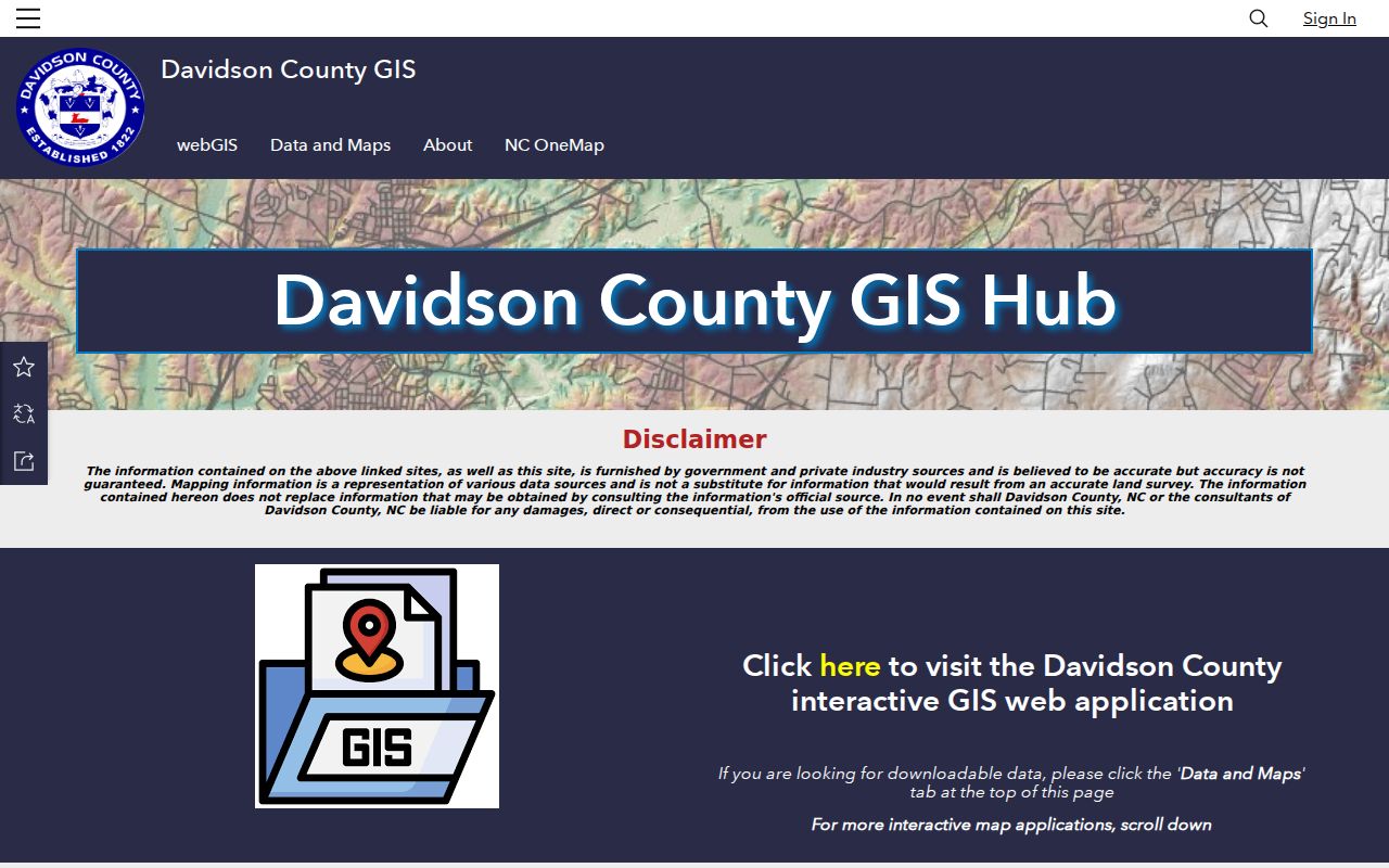 Thomasville public records GIS parcel and data map interface